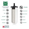 Filter 7” Ultra Fluoride x 3 British Berkefeld®