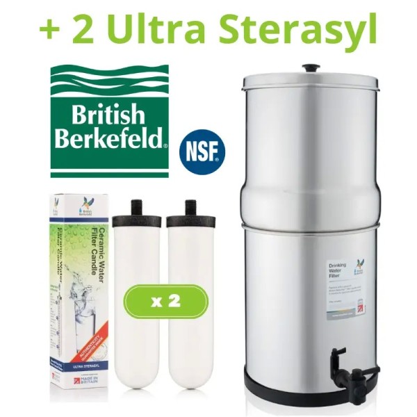 British Berkefeld® 8.5 Liter Inox & Ultra Sterasyl