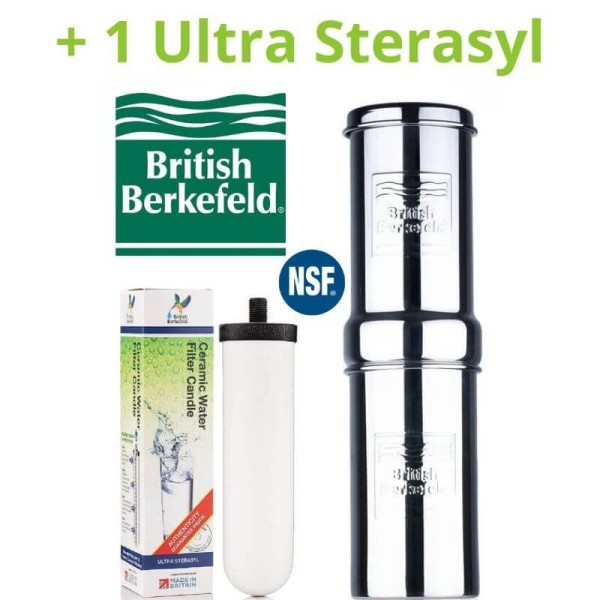 British Berkefeld® 1 Litre Inox & Ultra Sterasyl